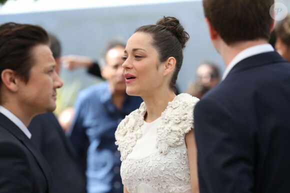 Marion Cotillard lors du photocall du film The Immigrant à Cannes le 24 mai 2013.