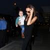 Exclusive - Victoria Beckham looks tired while holding Harper at LAX, Los Angeles, CA, USA, May 24, 2013. Photo by XPosure/ABACAPRESS.COM25/05/2013 - Los Angeles