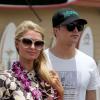 Paris Hilton et son petit ami River Viiperi à Maui, le 27 mai 2013.
