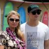 Paris Hilton et son compagnon River Viiperi en vacances à Maui, le 27 mai 2013.