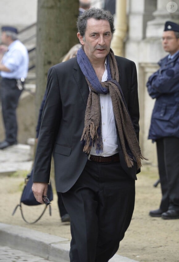 François Morel - Obsèques de Georges Moustaki au Père-Lachaise à Paris. Le 27 mai 2013.