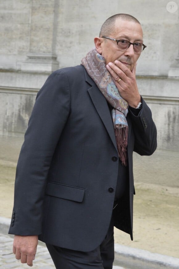 Arnaud Delbarre - Obsèques de Georges Moustaki au Père-Lachaise à Paris. Le 27 mai 2013.