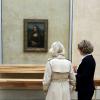 Camilla Parker Bowles a pu savourer une visite privée du Musée du Louvre, mardi 28 mai 2013 lors de la fermeture hebdomadaire de l'établissement, avant de reprendre l'Eurostar pour rentrer à Londres après sa visite de deux jours.