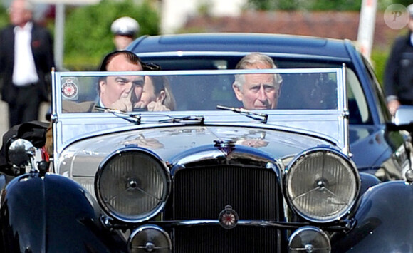 Le prince Charles en Allemagne le 28 mai 2013, au deuxième jour de sa visite dans le Land de Bade-Württemberg.