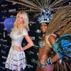La superbe Victoria Silvstedt lors d'une soirée au Fermont Hôtel à Monaco, le 25 mai 2013