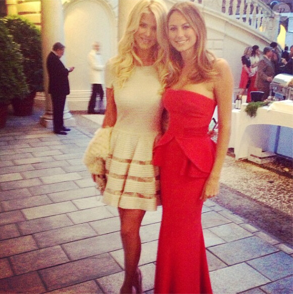 Victoria Silvstedt et Stacy Keibler à Monaco, le 26 mai 2013