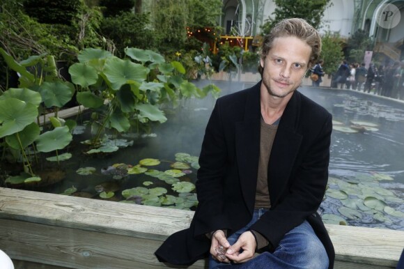 Arnaud Lemaire à l'inauguration de l'exposition L'art du jardin qui a transformé le Grand Palais en serre géante. Photo prise le 30 mai 2013 à Paris.