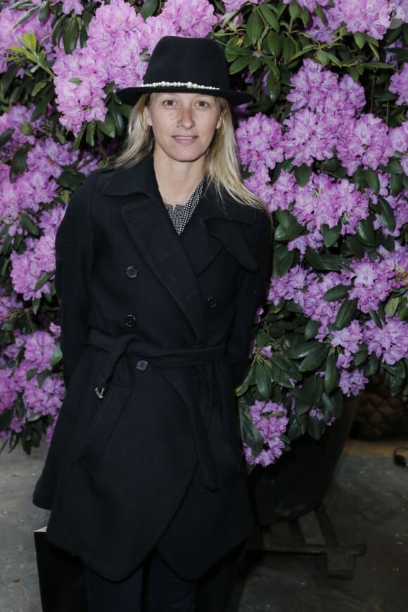Sarah Lavoine à l'inauguration de l'exposition L'art du jardin qui a transformé le Grand Palais en serre géante. Photo prise le 30 mai 2013 à Paris.