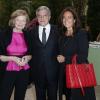 Aude de Thuin, Sidney Toledano, PDG de Christian Dior Couture, et sa femme Katia à l'inauguration de l'exposition L'art du jardin qui a transformé le Grand Palais en serre géante. Photo prise le 30 mai 2013 à Paris.