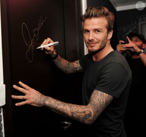David Beckham au LIV au Fontainebleau de Miami le 30 mai 2013