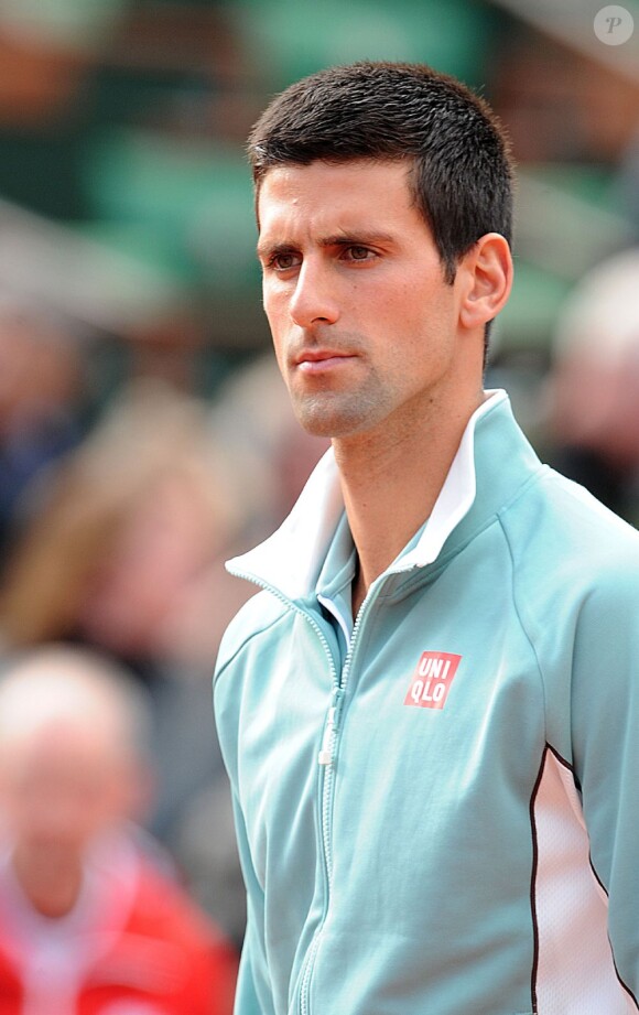 Novak Djokovic à Roland-Garros, le 28 mai 2013.