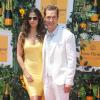 Camila Alves et Matthew McConaughey lors de la 6e édition du Veuve Clicquot Polo Classic, le 1er juin à Jersey City.