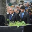 Dominique Strauss-Kahn lors de l'enterrement du constitutionnaliste Guy Carcassonne au cimetière de Montmartre le 3 juin 2013