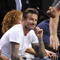 David Beckham : Décontracté devant les stars du Heat, Justin Bieber indifférent