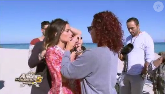 Capucine dans Les Anges de la télé-réalité 5, diffusé le mercredi 5 juin sur NRJ 12.