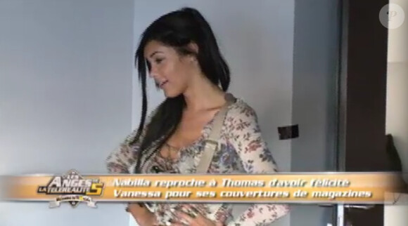 Nabilla dans Les Anges de la télé-réalité 5, diffusé le mercredi 5 juin sur NRJ 12.