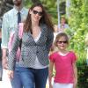Jennifer Garner va chercher sa fille Violet, le 5 juin 2013 à Santa Monica
