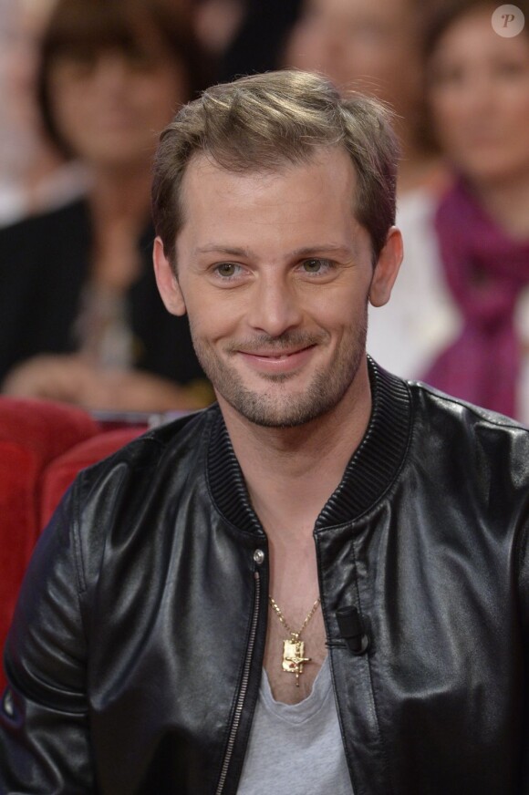 Nicolas Duvauchelle - Enregistrement de l'émission "Vivement Dimanche" à Paris le 4 juin 2013. L'émission sera diffusée le 9 juin sur France 2.
