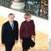 Vladimir Poutine et sa femme Lioudmila à Saint-Ptéresbourg en 2000