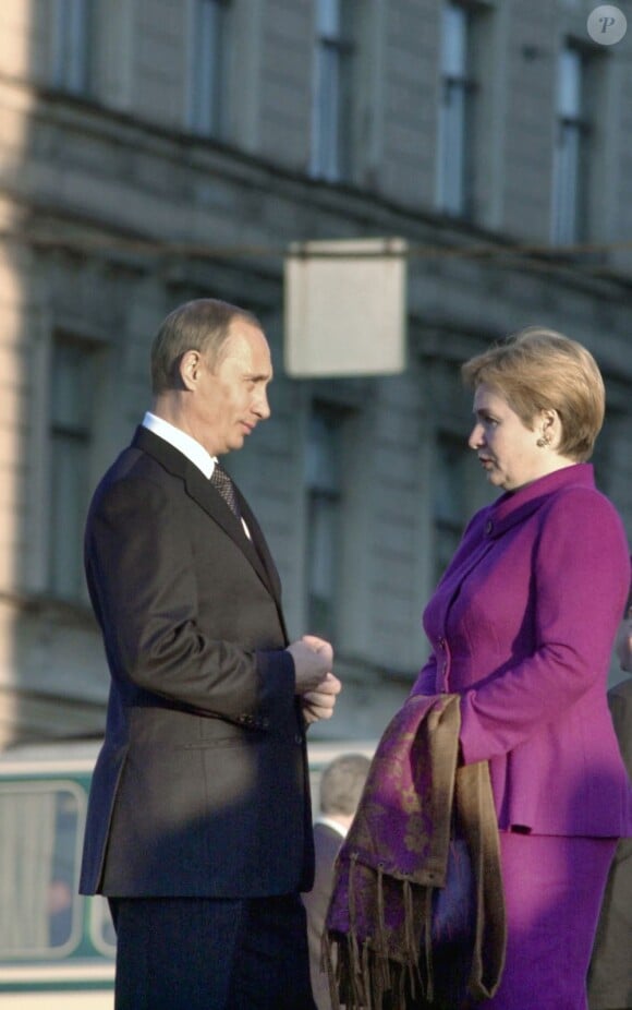Vladimir Poutine et sa femme Lyudmila- Moscou