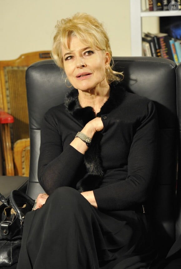 Fanny Ardant lors de la soirée d'ouverture  du 23e Festival du Film de Beauvais le 6 avril 2013.