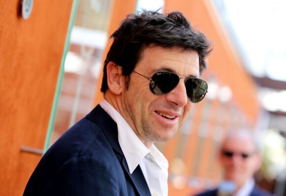 Patrick Bruel classy au Village à Roland-Garros le 7 juin 2013.