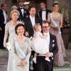 La princesse Estelle de Suède, 15 mois, venue avec ses parents la princesse Victoria et le prince Daniel, était une véritable attraction au mariage de la princesse Madeleine et Chris O'Neill le 8 juin 2013 à Stockholm.