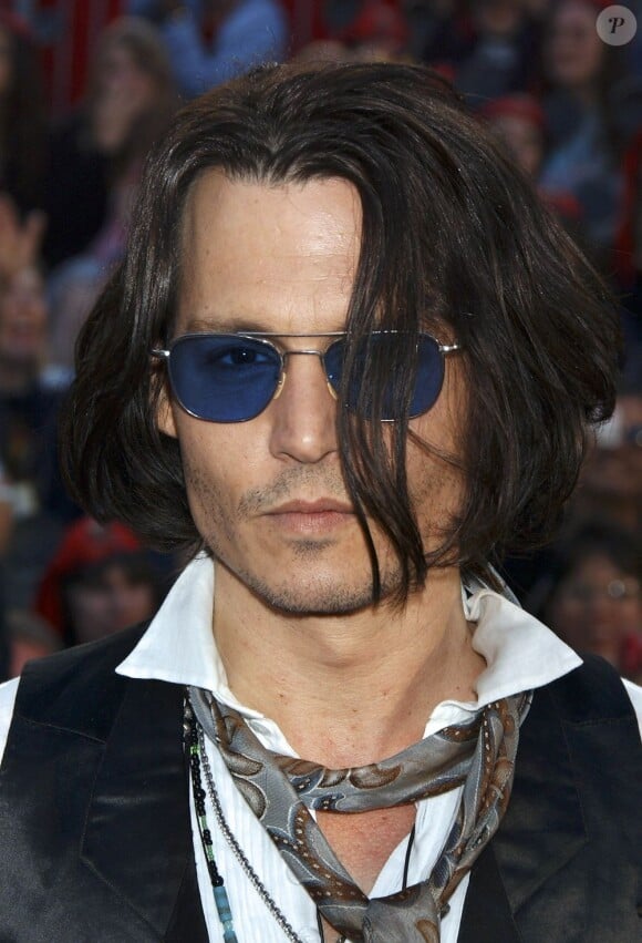 Johnny Depp à Anaheim, le 19 mai 2007.