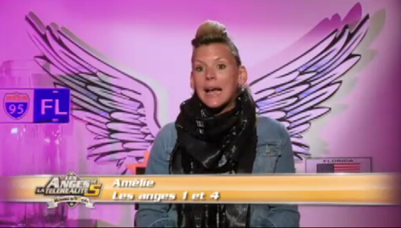 Amélie dans Les Anges de la télé-réalité 5 sur NRJ 12 le lundi 10 juin 2013