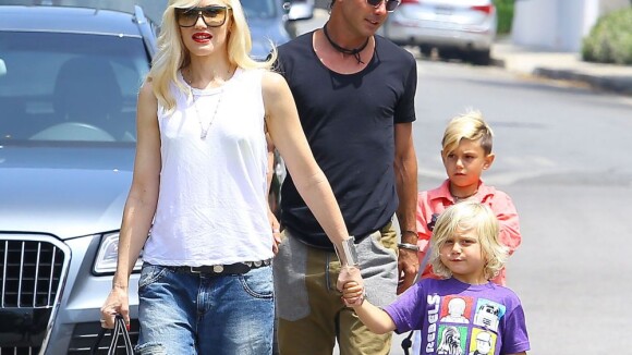 Gwen Stefani : Week-end en famille pour la radieuse maman star