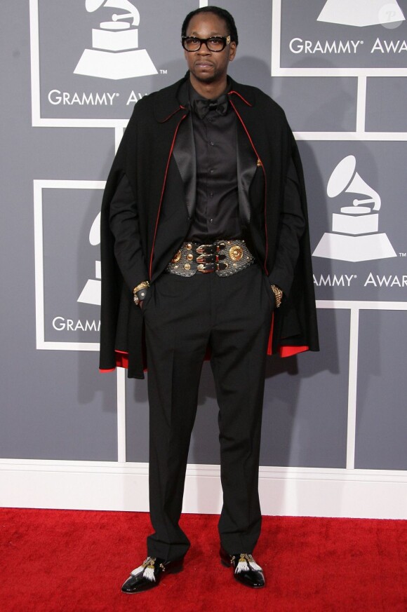 2 Chainz aux Grammy Awards à Los Angeles. Le 10 février 2013.