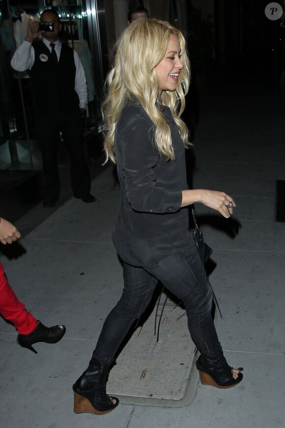 Shakira à Los Angeles, le 13 juin 2013.