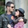 Premières photos de l'actrice Jennifer Love Hewitt, enceinte avec son fiancé Brian Hallisay lors d'une promenade romantique à Florence, le 31 mai 2013. Le couple est plus amoureux que jamais