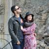 Premières photos de l'actrice Jennifer Love Hewitt, enceinte avec son fiancé Brian Hallisay lors d'une promenade romantique à Florence, le 31 mai 2013. Quel beau couple
