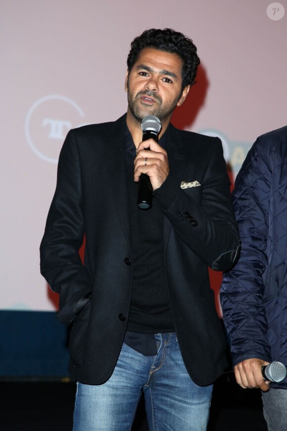 Jamel Debouzze à la projection du film Né Quelque part, lors du Champs-Elysées Film Festival au Cinéma Publicis à Paris. Le 15 juin 2013.