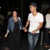 Mario Lopez de sortie avec sa femme Courtney à West Hollywood le 14 juin 2013.