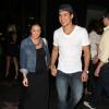 Mario Lopez de sortie avec sa femme Courtney à West Hollywood le 14 juin 2013.