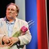 Gérard Depardieu pendant la clôture du 1er Festival du Cinéma Russe à l'Acropolis de Nice, le 16 juin 2013.