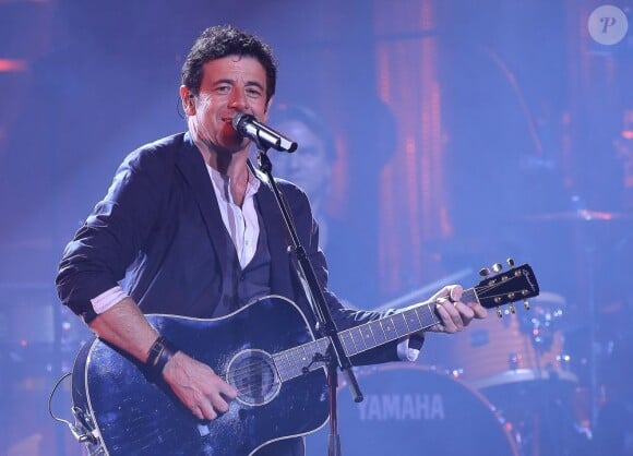 Patrick Bruel sur la scène du Zénith de Lille, le 6 juin 2013.