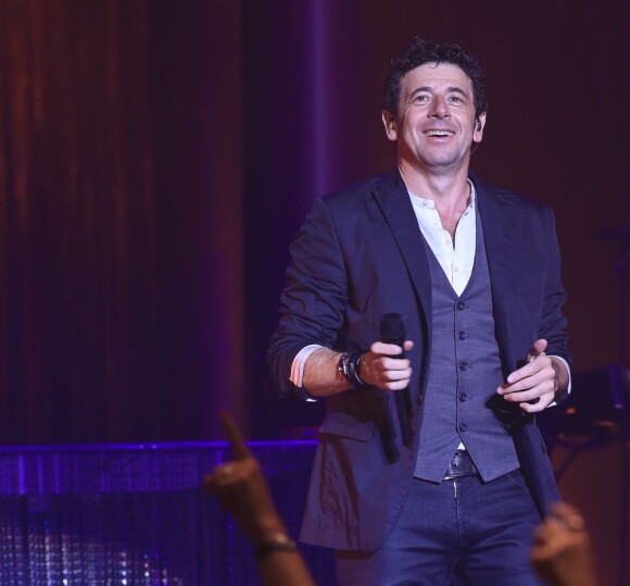 Patrick Bruel en concert au Zénith de Lille, le 6 juin 2013.