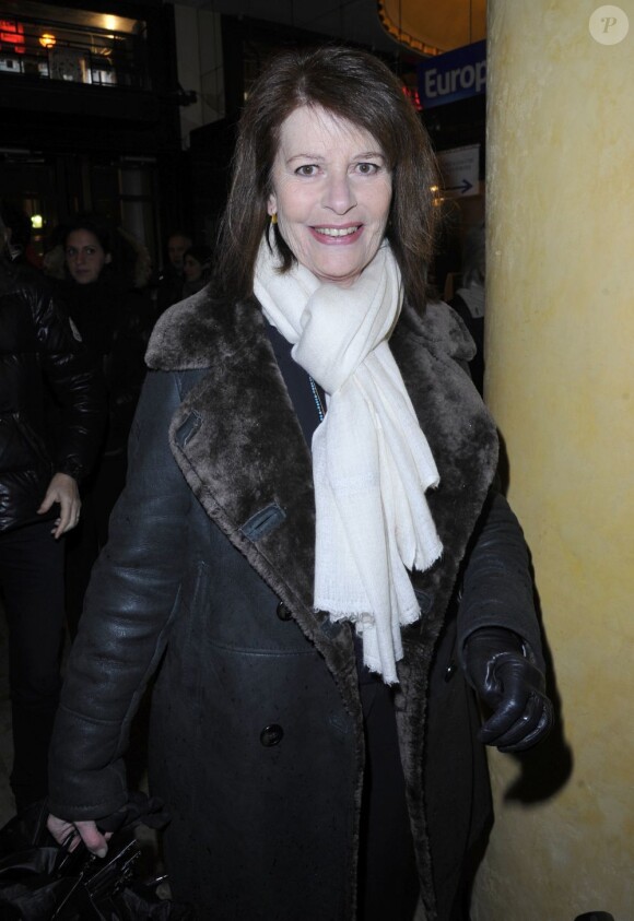Claire Nadeau à Paris le 25 fevrier 2013.