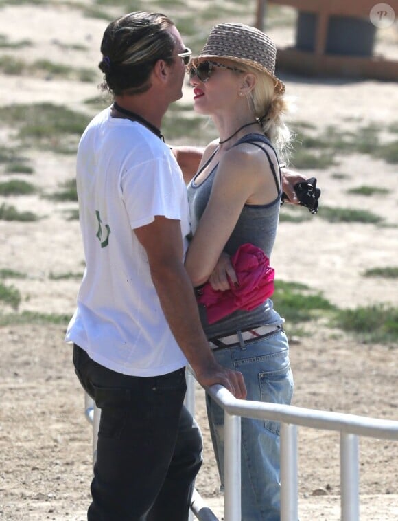 Exclusif - Gwen Stefani et Gavin Rossdale à Beverly Hills, le 17 juin 2013.