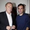 François-Henri Pinault et Nicolas Ghesquière à Paris en 2011.