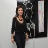Caroline Barclay - Vernissage de l'exposition "Allumeuse" de Valeria Attinelli à la galerie Caplain à Paris le 18 juin 2013.