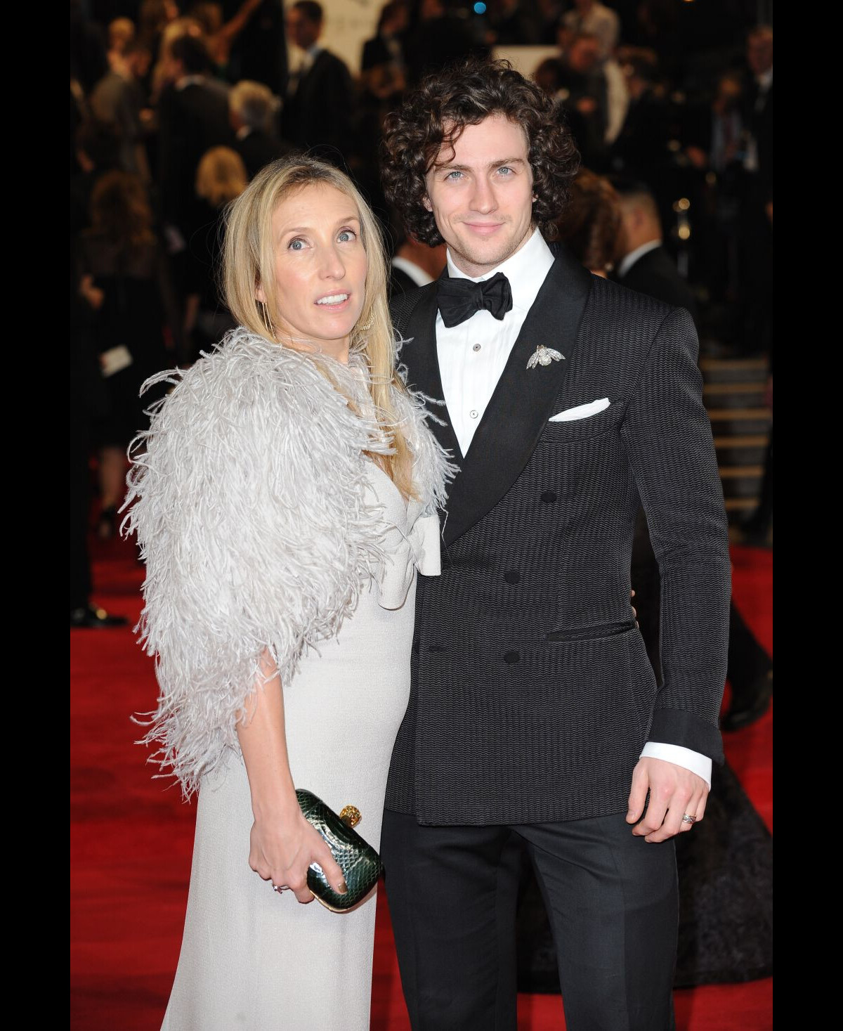 Photo Aaron Johnson Et Sa Femme Sam Taylor Wood La Premi re De 