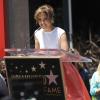 Jennifer Lopez reçoit son étoile sur le "Walk of fame", à Hollywood le 20 juin 2013.