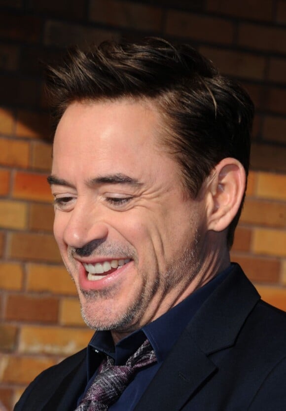 Robert Downey Jr. au Jon Stewart Show à New York le 30 avril 2013.