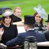 Les princesses Eugenie et Beatrice d'York au Royal Ascot le 18 juin 2013.