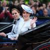 La princesse Eugenie d'York lors de Trooping the Colour le 15 juin 2013 à Londres