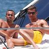 Cristiano Ronaldo en vacances à Miami le 14 juin 2013.